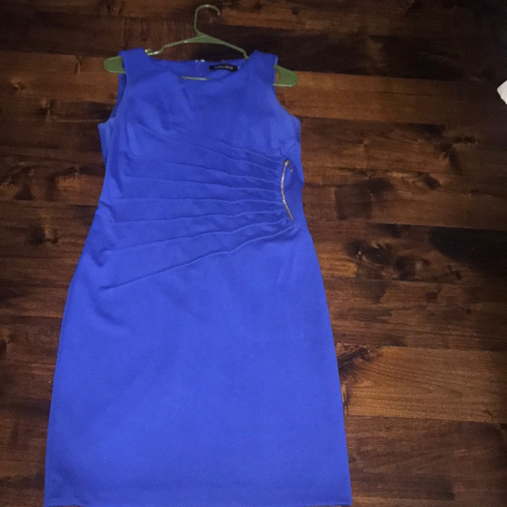 Royal blue dress